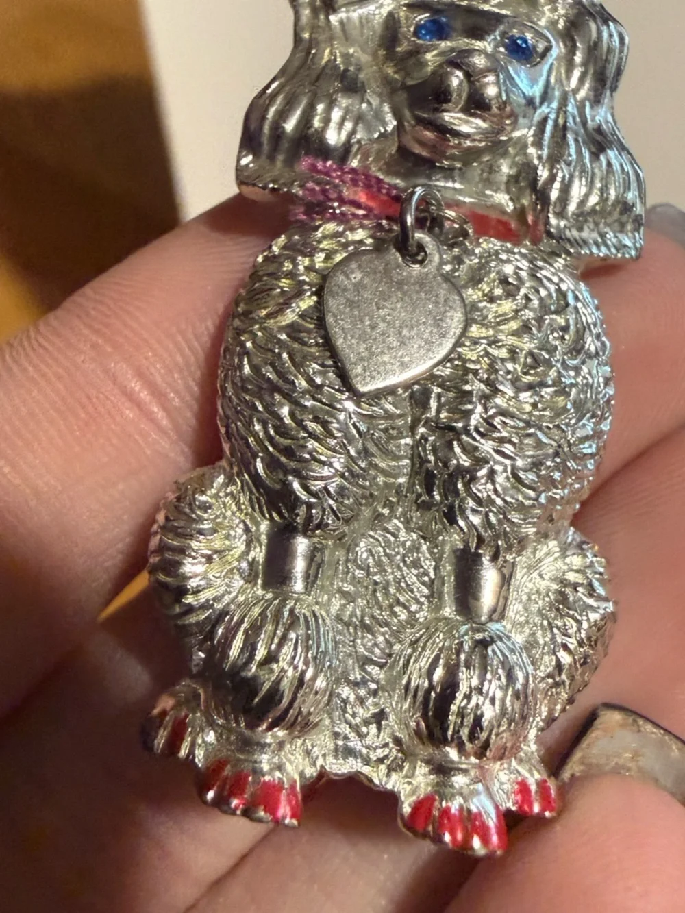 Sarah Coventry Poodle Brooch Pin